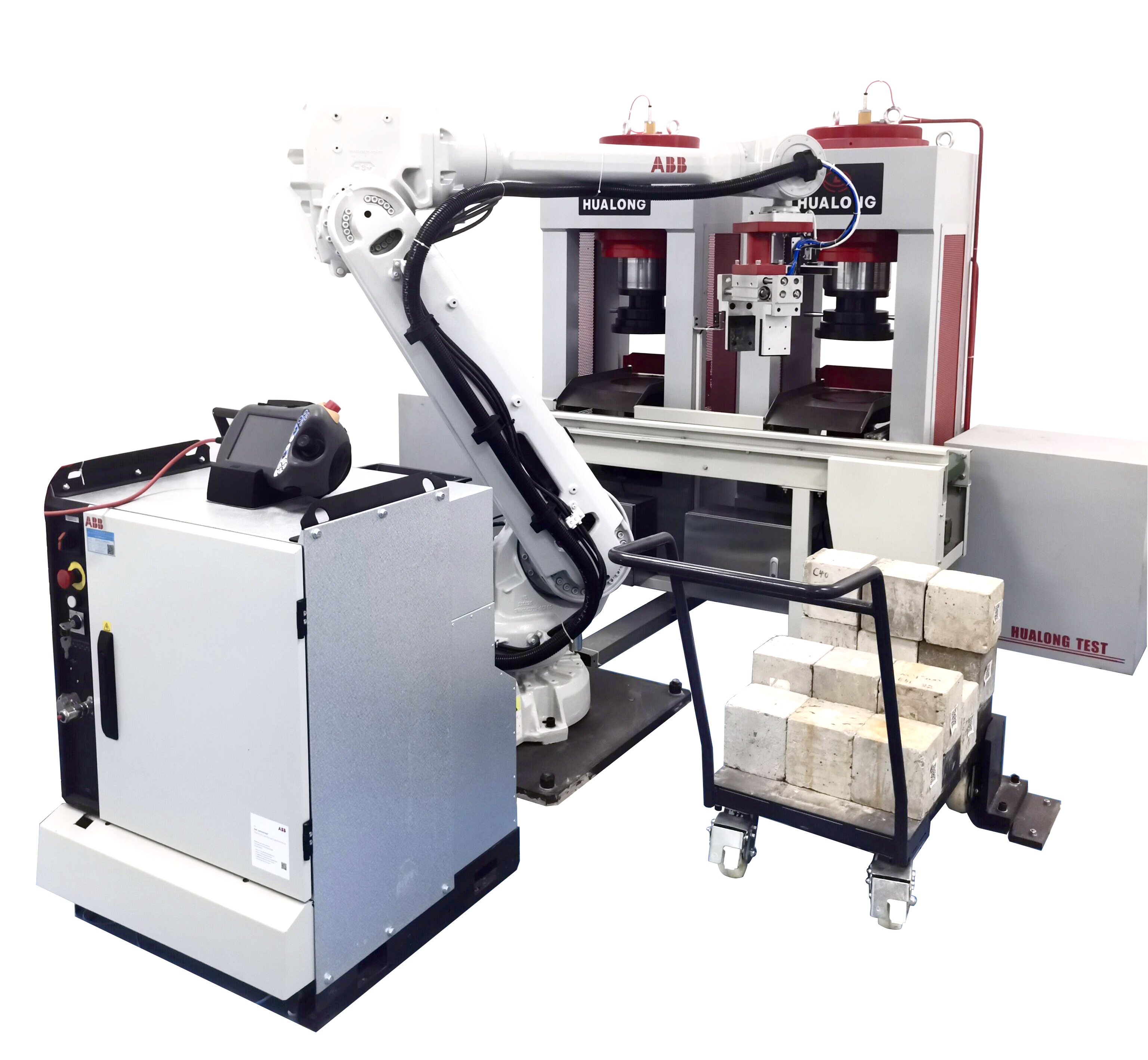 智能全自動壓力試驗機(一拖二)-WHY-G係列